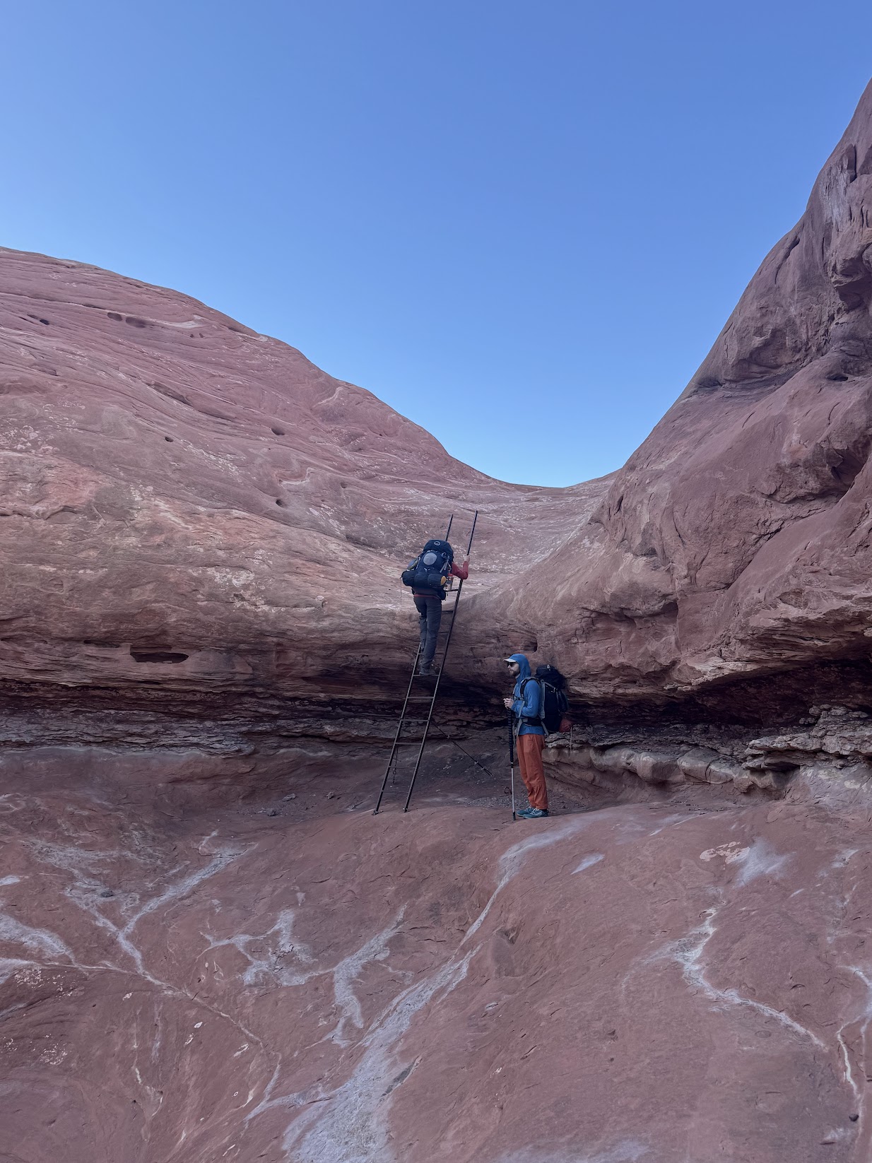Ladder in Canyonlands
